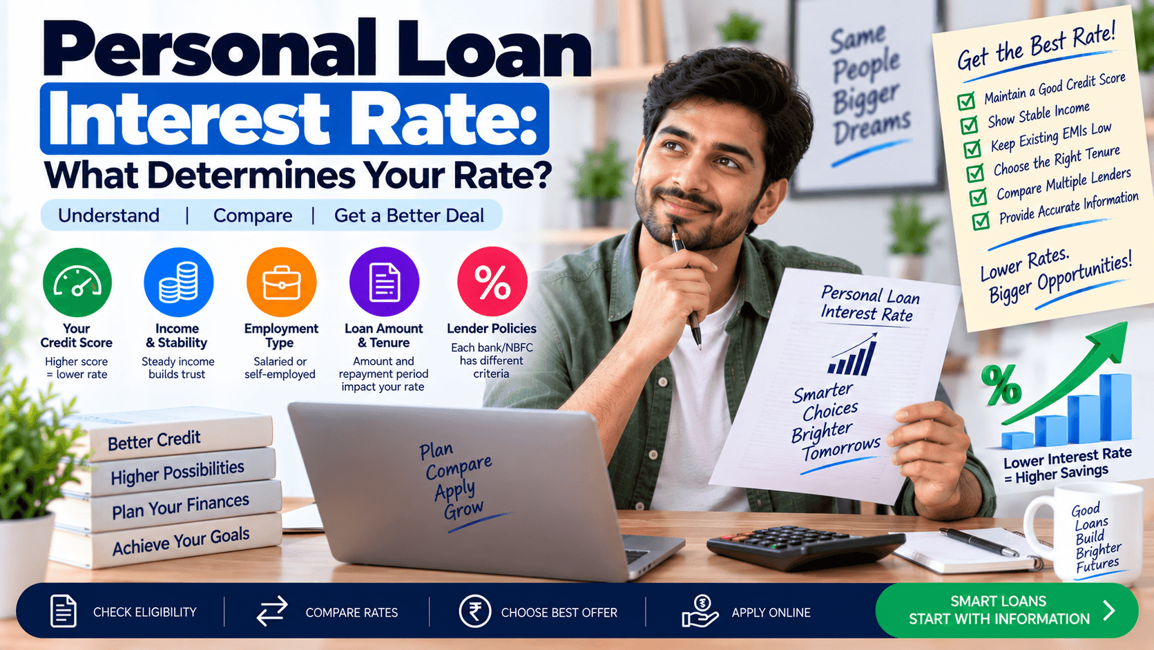 Personal Loan Interest Rate: What Determines Your Rate?